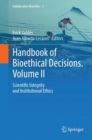 Image for Handbook of Bioethical Decisions. Volume II