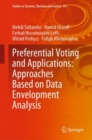 Image for Preferential voting and applications  : approaches based on data envelopment analysis
