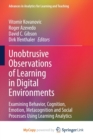 Image for Unobtrusive Observations of Learning in Digital Environments