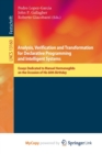 Image for Analysis, Verification and Transformation for Declarative Programming and Intelligent Systems