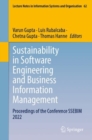 Image for Sustainability in Software Engineering and Business Information Management: Proceedings of the Conference SSEBIM 2022