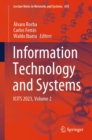 Image for Information Technology and Systems: ICITS 2023, Volume 2