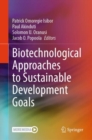 Image for Biotechnological Approaches to Sustainable Development Goals