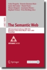 Image for The semantic web  : 19th International Conference, ESWC 2022, Hersonissos, Crete, Greece, May 29-June 2, 2022, proceedings