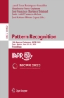 Image for Pattern Recognition: 15th Mexican Conference, MCPR 2023, Tepic, Mexico, June 21-24, 2023, Proceedings