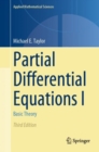 Image for Partial differential equationsVolume I,: Basic theory