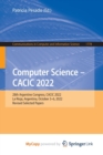 Image for Computer Science - CACIC 2022