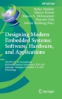 Image for Designing modern embedded systems  : software, hardware, and applications