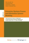 Image for Enterprise, Business-Process and Information Systems Modeling : 24th International Conference, BPMDS 2023, and 28th International Conference, EMMSAD 2023, Zaragoza, Spain, June 12-13, 2023, Proceeding