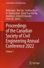 Image for Proceedings of the Canadian Society of Civil Engineering Annual Conference 2022Volume 1
