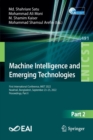 Image for Machine Intelligence and Emerging Technologies