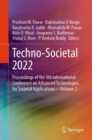 Image for Techno-Societal 2022: Proceedings of the 4th International Conference on Advanced Technologies for Societal Applications-Volume 2