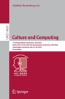 Image for Culture and Computing