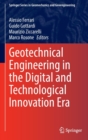 Image for Geotechnical engineering in the digital and technological innovation era
