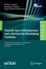 Image for Towards new e-Infrastructure and e-Services for Developing Countries