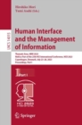 Image for Human Interface and the Management of Information  : thematic area, HIMI 2023, held as part of the 25th HCI International Conference, HCII 2023, Copenhagen, Denmark, July 23-28, 2023, proceedingsPart 
