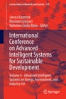 Image for International Conference on Advanced Intelligent Systems for Sustainable DevelopmentVolume 4,: Advanced intelligent systems on energy, environment, and Industry 4.0