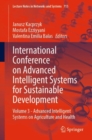 Image for International Conference on Advanced Intelligent Systems for Sustainable DevelopmentVolume 3,: Advanced intelligent systems on agriculture and health
