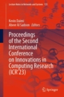 Image for Proceedings of the Second International Conference on Innovations in Computing Research (ICR’23)