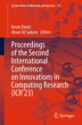 Image for Proceedings of the Second International Conference on Innovations in Computing Research (ICR&#39;23) : 721