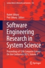 Image for Software Engineering Research in System Science