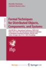 Image for Formal Techniques for Distributed Objects, Components, and Systems