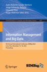 Image for Information management and big data  : 9th Annual International Conference, SIMBig 2022, Lima, Peru, November 16-18, 2022, proceedings