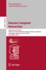 Image for Human-Computer Interaction: Thematic Area, HCI 2023, Held as Part of the 25th HCI International Conference, HCII 2023, Copenhagen, Denmark, July 23-28, 2023, Proceedings, Part IV : 14014