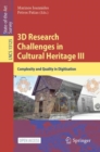Image for 3D Research Challenges in Cultural Heritage III
