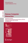 Image for Human-Computer Interaction: Thematic Area, HCI 2023, Held as Part of the 25th HCI International Conference, HCII 2023, Copenhagen, Denmark, July 23-28, 2023, Proceedings, Part I : 14011