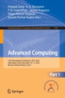 Image for Advanced computing  : 12th International Advanced Computing Conference, IACC 2022, Hyderabad, India, December 16-17, 2022, revised selected papersPart I