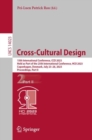 Image for Cross-Cultural Design: 15th International Conference, CCD 2023, Held as Part of the 25th International Conference, HCII 2023, Copenhagen, Denmark, July 23-28, 2023, Proceedings, Part II