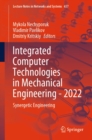 Image for Integrated Computer Technologies in Mechanical Engineering - 2022: Synergetic Engineering