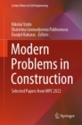 Image for Modern Problems in Construction: Selected Papers from MPC 2022