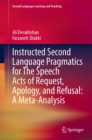 Image for Instructed Second Language Pragmatics for The Speech Acts of Request, Apology, and Refusal: A Meta-Analysis