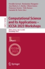 Image for Computational Science and Its Applications – ICCSA 2023 Workshops