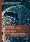 Image for Business for sustainabilityVolume I,: Strategic avenues and managerial approaches