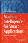 Image for Machine Intelligence for Smart Applications