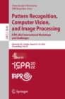 Image for Pattern Recognition, Computer Vision, and Image Processing. ICPR 2022 International Workshops and Challenges