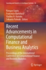 Image for Recent Advancements in Computational Finance and Business Analytics