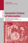 Image for Geometric Science of Information: 6th International Conference, GSI 2023, St. Malo, France, August 30 - September 1, 2023, Proceedings, Part II : 14072