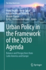 Image for Urban Policy in the Framework of the 2030 Agenda