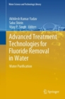 Image for Advanced Treatment Technologies for Fluoride Removal in Water