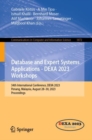 Image for Database and Expert Systems Applications - DEXA 2023 Workshops: 34th International Conference, DEXA 2023, Penang, Malaysia, August 28-30, 2023, Proceedings : 1872