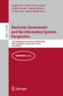 Image for Electronic government and the information systems perspective  : 12th International Conference, EGOVIS 2023, Penang, Malaysia, August 28-30, 2023, proceedings