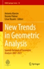 Image for New Trends in Geometric Analysis: Spanish Network of Geometric Analysis 2007-2021