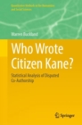 Image for Who wrote Citizen Kane?  : statistical analysis of disputed co-authorship