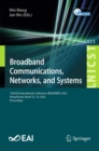 Image for Broadband Communications, Networks, and Systems: 13th EAI International Conference, BROADNETS 2022, Virtual Event, March 12-13, 2023 Proceedings : 511