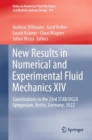 Image for New results in numerical and experimental fluid mechanics XIV  : contributions to the 23rd STAB/DGLR Symposium, Berlin, Germany 2022
