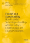 Image for Fintech and sustainability  : how financial technologies can help address today&#39;s environmental and societal challenges